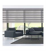 DUOLUX TENDA NOTTE E GIORNO MIS. 60x180 ARGENTO