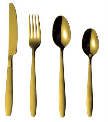 SERVIZIO POSATE OSAKA ORO PZ.24