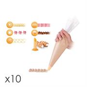 SAC À POCHE MONOUSO CON 6 BECCUCCI SET 10PZ