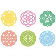 DISCHI DECORATIVI PER TORTE 6PZ DELICIA