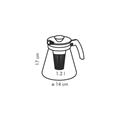 TEIERA CON FILTRO 1.25LT TEO