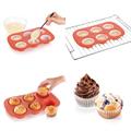 STAMPO 6 MUFFIN IN SILICONE