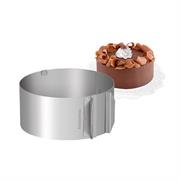 ANELLO REGOLABILE P/TORTE TONDE Ø16-30