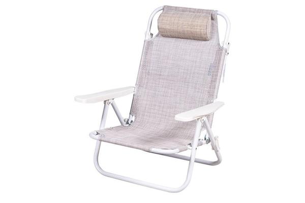 SPIAGGINA REAL 5 POS. ALL./TXT GRIGIO