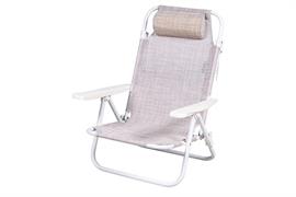 SPIAGGINA REAL 5 POS. ALL./TXT GRIGIO