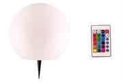 LAMPADA SOLARE C/TELECOMANDO SFERA 25cm.
