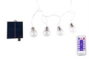 SERIE 25 LAMP.LED BIANCO CON PANNELLO SOLARE 9.5mt