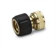 RACCORDO IN OTTONE 3/4 CON AQUASTOP