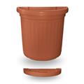 VASO A PARETE 50CM TERRACOTTA