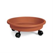 SOTTOVASO CON RUOTE DIAM. 36CM COLORE T