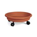 SOTTOVASO CON RUOTE DIAM. 36CM COLORE T