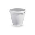 VASO 'VERONA' Ø35x29CM BIANCO
