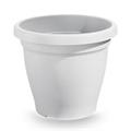 VASO 'VERONA' Ø20x16,5CM BIANCO