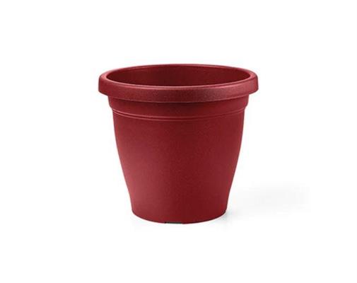 VASO VERONA Ø25CM ROSSO MATTONE