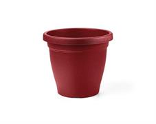VASO VERONA Ø25CM ROSSO MATTONE