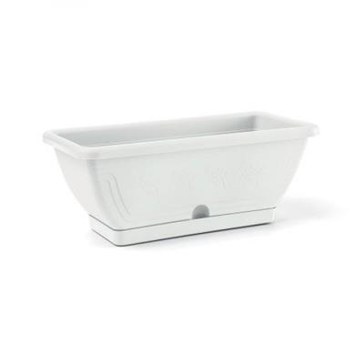 CASSETTA VENEZIA CON SOTTOCASSETTA BIANCA CM60X19X16