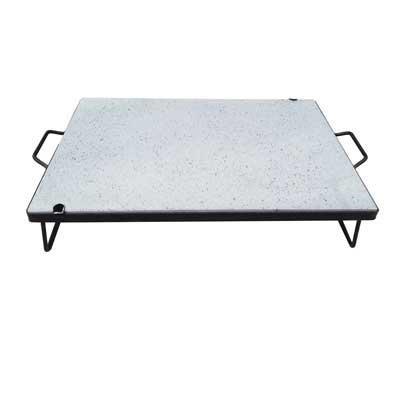 PIASTRA IN PIETRA LAVICA CON PIEDI 40x70CM