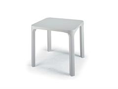 TAVOLI RATTAN OLE' BIANCO 80X80