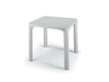TAVOLI RATTAN OLE' BIANCO 80X80