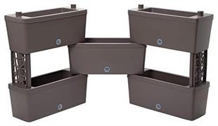 BRICK KIT 5 FIORIERE TORTORA