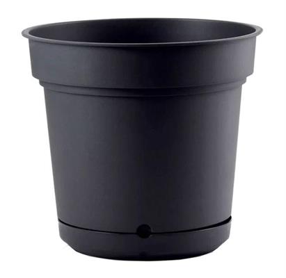 HYDRAL ELEMENTS VASO 28CM ANTRACITE