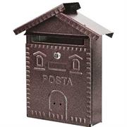 CASSETTA POSTALE 'RUSTICA' CASETTA NERA