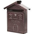CASSETTA POSTALE 'RUSTICA' CASETTA NERA