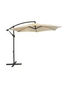 OMBRELLONE METALLO A BRACCIO 3MT BEIGE