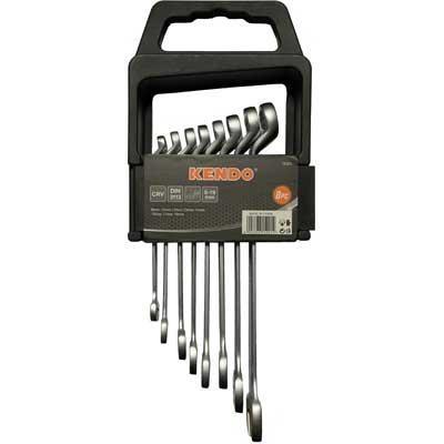 SERIE CHIAVI COMBINATE 8-19 CON SUPPORTO KENDO