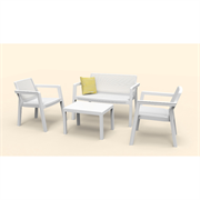 SALOTTINO DA ESTERNO BIANCO EMILY LOUNGE KETER