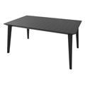 LIMA TABLE GRAFITE 160CM + 6 SEDIE
