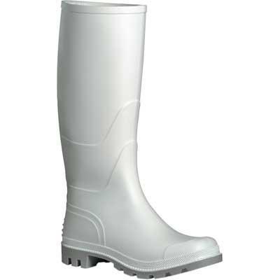 STIVALE PVC BIANCO 'GINOCCHIO' N°45