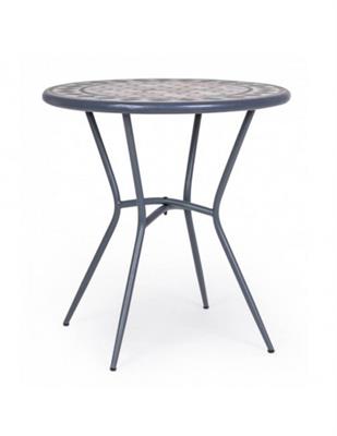 TAVOLO BERKLEY Ø70CM CON 2 SEDIE