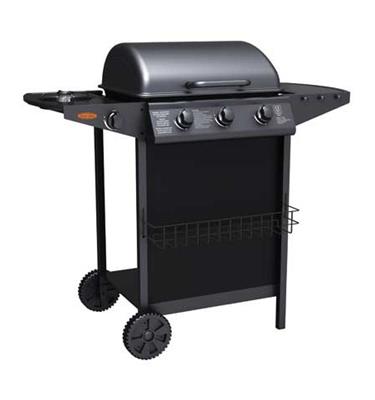 BARBECUE A GAS 3 FUOCHI CON FORNELLO IDEAL STAR