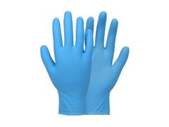GUANTI NITRILE AZZURRO GRABLIGHT TG.8
