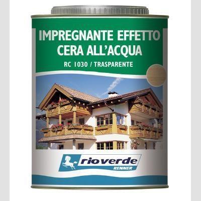 IMPREGNANTE EFFETTO CERA ALL'ACQUA TRASPARENTE RIOVERDE 750ML