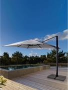OMBRELLONE A BRACCIO INES 3x4M ANT-GRI CHIARO