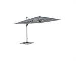 OMBRELLONE A BRACCIO INES 3x4M ANOD GRIGIO