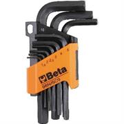 SET CHIAVI ESAGONALI NERE 6PZ BETA