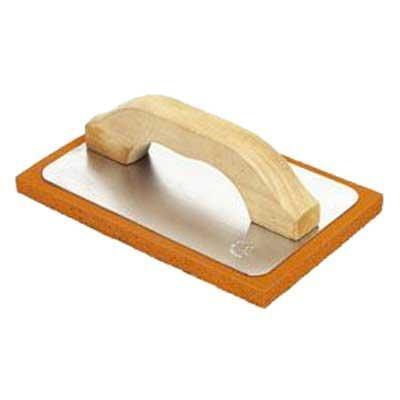 FRATTONE IN GOMMASPUGNA LEVIGATO 22CM SP. 14MM - ARANCIO (MOR