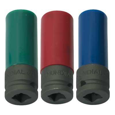 CHIAVE A BUSSOLA ESAGONALE PER CERCHI IN LEGA 1/2 17MM MUNDI