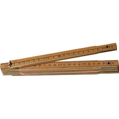 DOPPIO METRO LEGNO NATURALE 2MT METRICA
