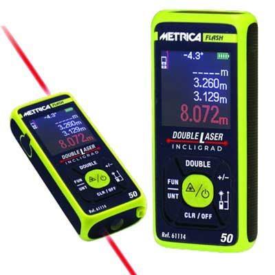 DISTANZIOMETRO LASER DOUBLE 5CM-50MT
