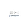 TASSELLO CON VITE SENZA BORDO AV-TC Ø10x50MM VITE 6.6x60MM 25PZ