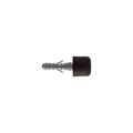 TASSELLO CON FERMAPORTA SB 9/12 Ø9x40MM - COLORE BIANCO