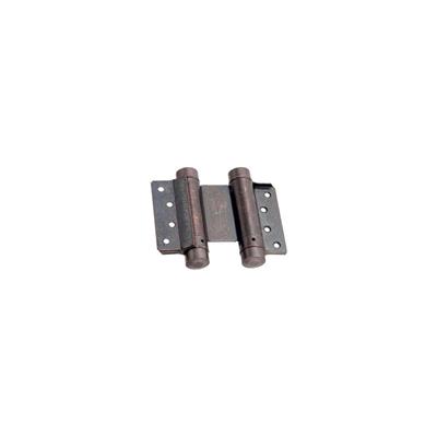 CERNIERA A MOLLA DOPPIA AZIONE BRONZATA 100MM 2PZ