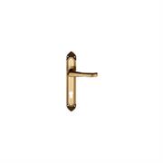 MANIGLIA 'FIORELLA' CON PLACCA FORO YALE Q8/85