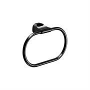 PORTA SALVIETTA AD ANELLO STELVIO NERO ST-70