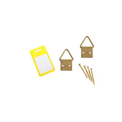 ATTACCAGLIE PER QUADRI SNODATE IN BLISTER ORO N° 1 15PZ