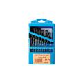 SET PUNTE RULLATE PER FERRO HSS 25PZ - mm 1÷13